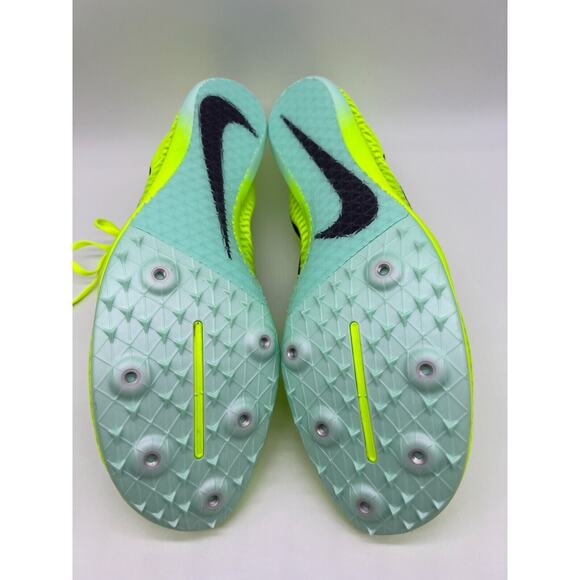 Nike Zoom Mamba V Track Spikes Shoes Volt Green DR9945-700 Men's Size 12 NEW - Picture 4 of 12
